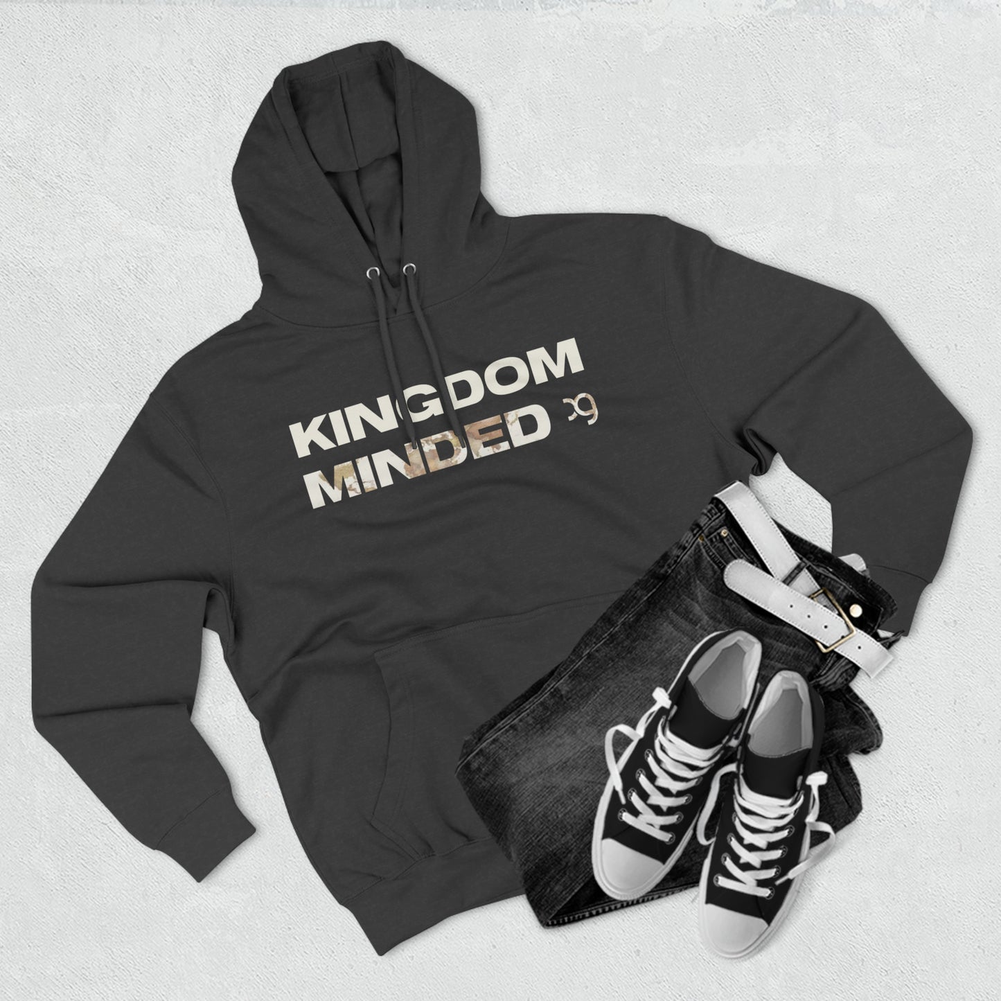 Kingdom Minded Three-Panel Fleece Hoodie ™