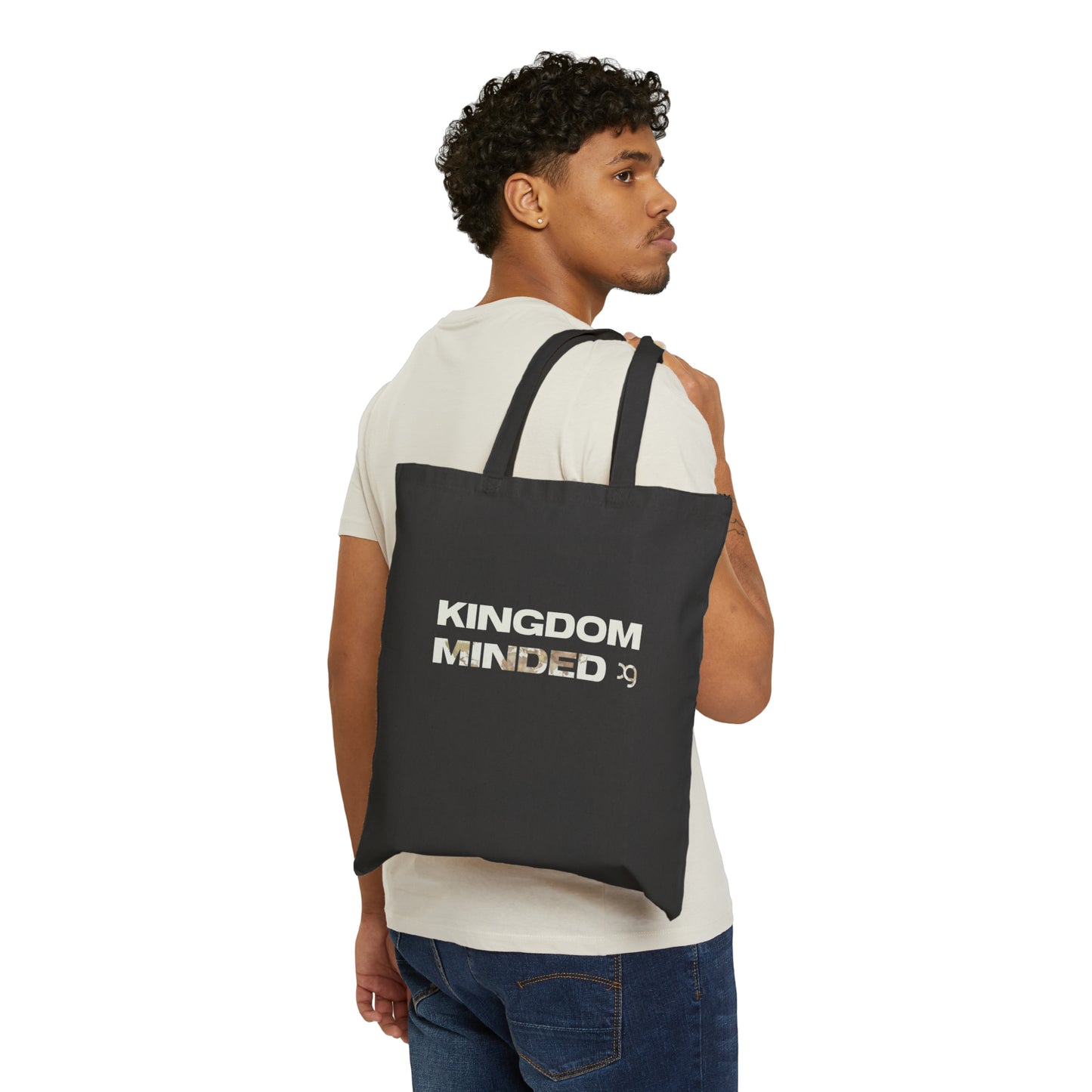 Kingdom Minded Cotton Canvas Tote Bag ™