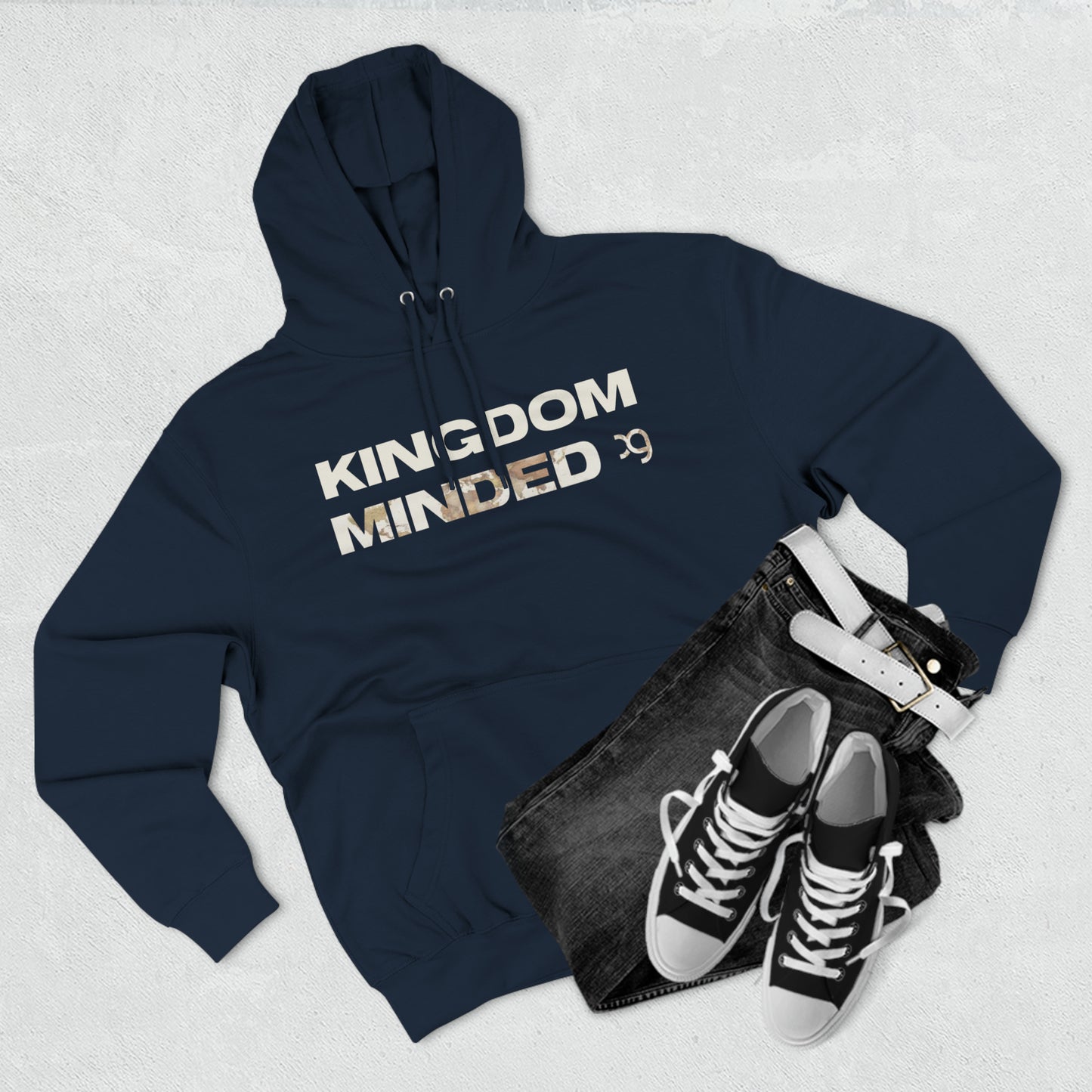 Kingdom Minded Three-Panel Fleece Hoodie ™